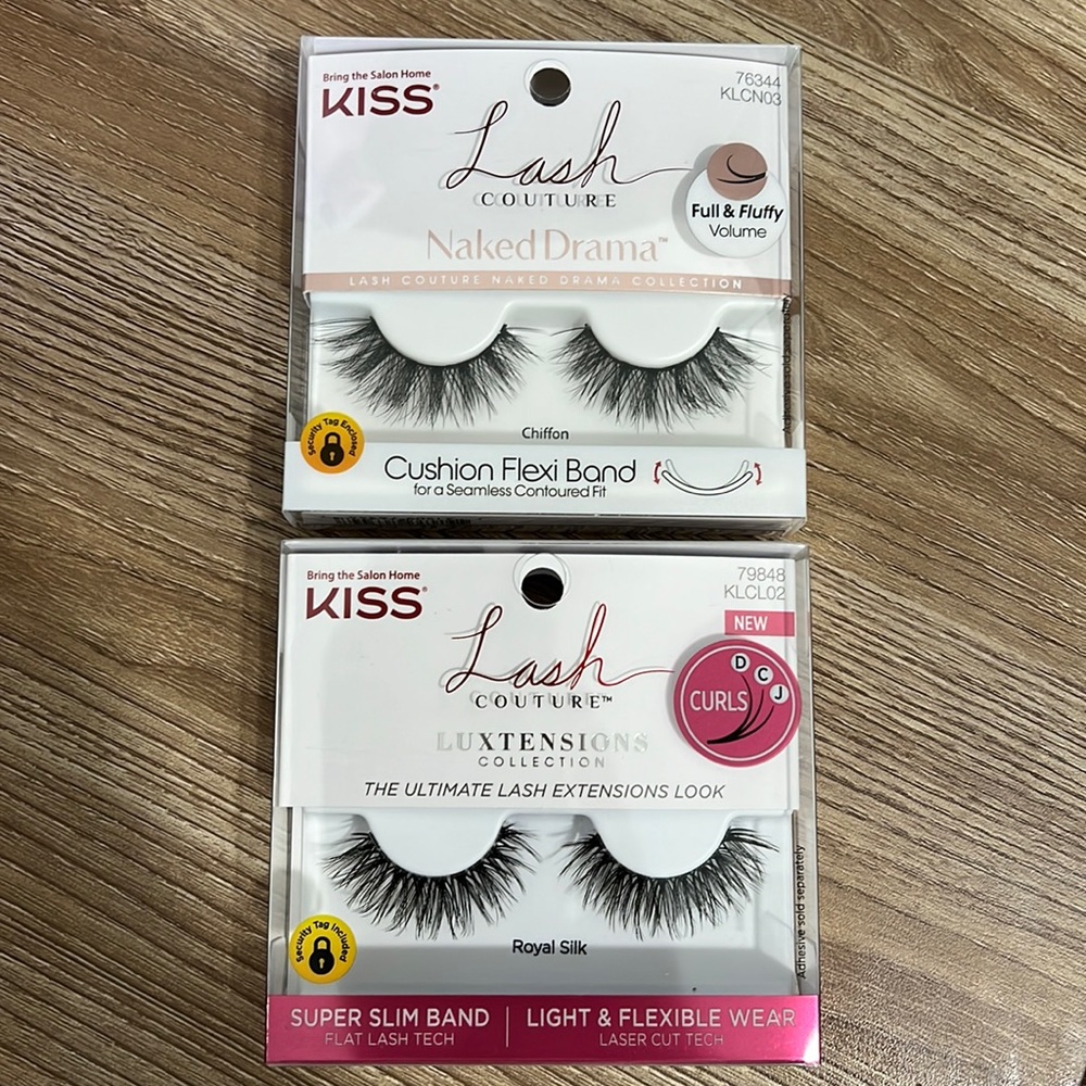 Kiss. Lash Couture. False lashes. Lash extension